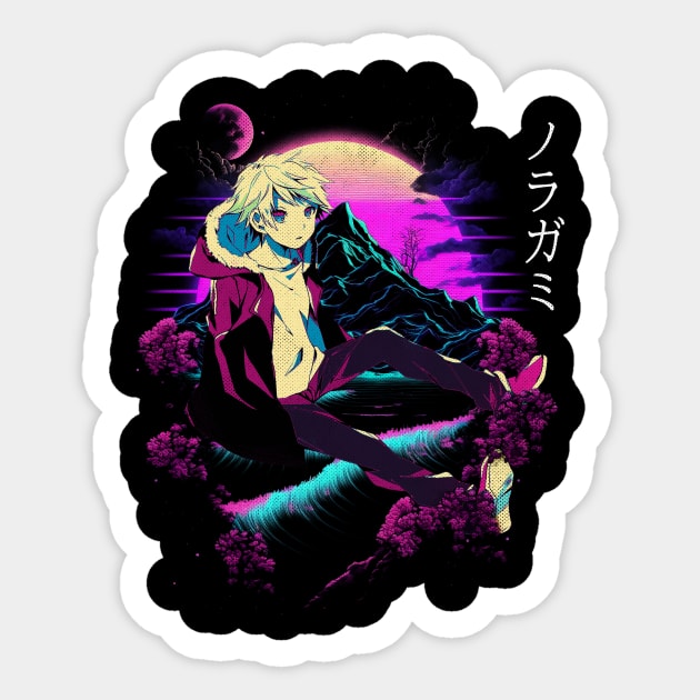 Funny Gift Yukine Film Character Sticker by MakeMeBlush